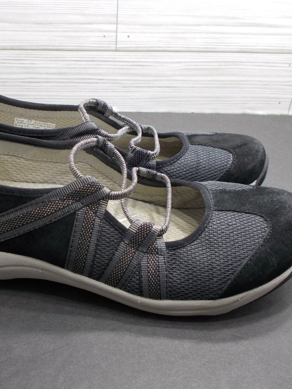 Dansko Ski Honey Bungee Suede Women's Shoes Size 37 US 6.5-7